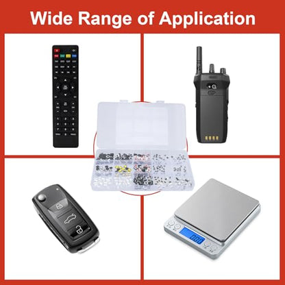 300 Pcs 15 Value Micro Momentary Tactile Switch Assortment Kit - style: 300 Pcs 15 Value