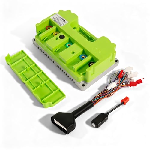 72V ND72300 Upgraded Fardriver Controller BLDC, 300A Programmable High Power Brushless DC Motor Sine Wave Controller Fit for Electric Motorcycle Motor E-Bike Scooter Motor