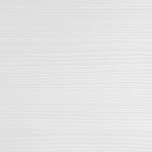 Creative Deco XL White Wooden Box Storage with Hinged Lid - color: White, size: XL | Handles