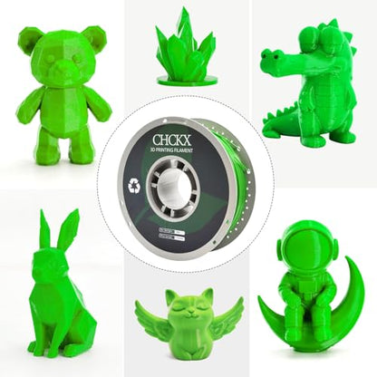 PETG 3D Printer Filament Bundle, 10Rolls,Dimensional Accuracy +/- 0.03 mm, 1kg Spool(2.2lbs), 1.75 mm Fit for Most 3D Printers,Black+White+Gray+Red+Green+Blue+Yellow+ Skin+Purple+Orange - color: 10*1kg (Black+white+grey+red+blue+yellow+skin+purple+orange)