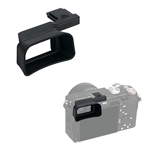 Kiwifotos Soft Viewfinder Eyecup Eye Cup Eyepiece for Sony A7C Camera - size: Sony A7C Eyecup Replacement