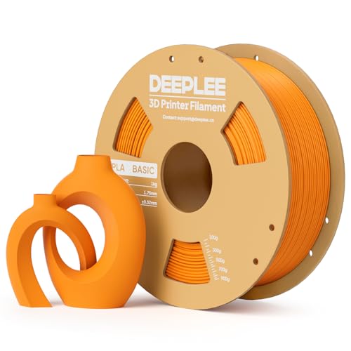 PLA Basic 1.75mm 3D Printer Filament Orange 1KG - color: 1kg*orange