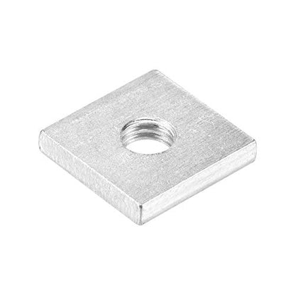 uxcell Square Nuts M6x16mmx3mm Zinc-Plated Metric Coarse Thread Assortment - size: M6x16mmx3mm