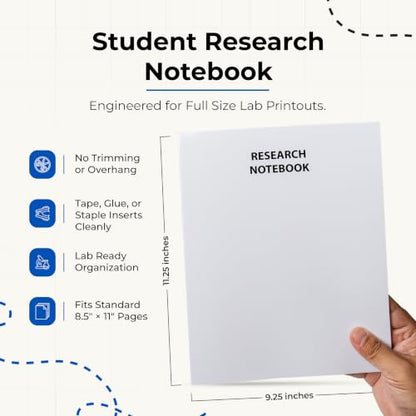 Scientific Notebook Company - Student Notebook O96P - color: White, size: 1 Pack