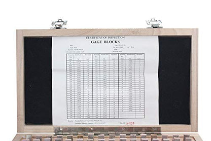 Accusize Steel Gage Block Set, Grade AS-2, 81 Pc, P900-S583 - style: Grade AS-2