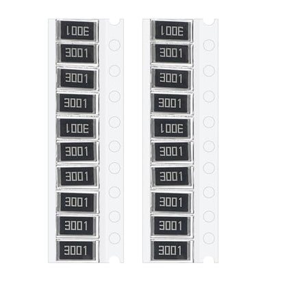 PATIKIL 2512 Surface Mount Device Chip Resistor Kit, 20Pcs 3K Ohm 1% Tolerance 1W DIY Resistor Ceramic Resistance Assortment Kits for Electronic Products - style: 3K Ohm