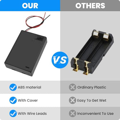 SDTC Tech 3 x 1.5V AA Battery Holder with Wires - size: 3AA