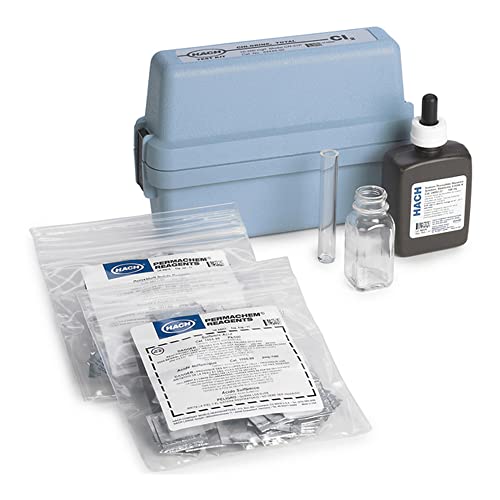 Hach Total Chlorine Test Kit, Model CN-21P, 2444400