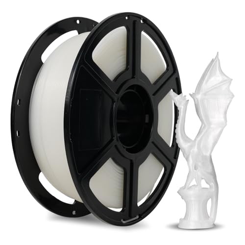 FLASHFORGE High Speed PLA Filament, 1.75mm, 500mm/s, High Speed Printing, Fast 3D Printer Filament, Robust and High Flow for Fast Printing, 2.2lbs/Spool - color: Natural