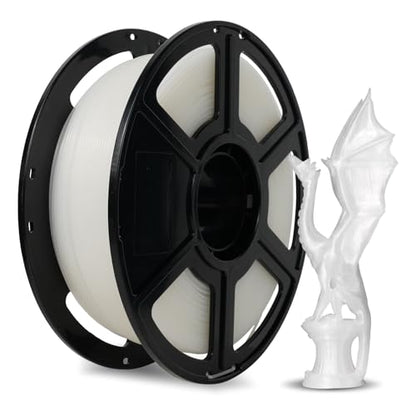 FLASHFORGE High Speed PLA Filament, 1.75mm, 500mm/s, High Speed Printing, Fast 3D Printer Filament, Robust and High Flow for Fast Printing, 2.2lbs/Spool - color: Natural