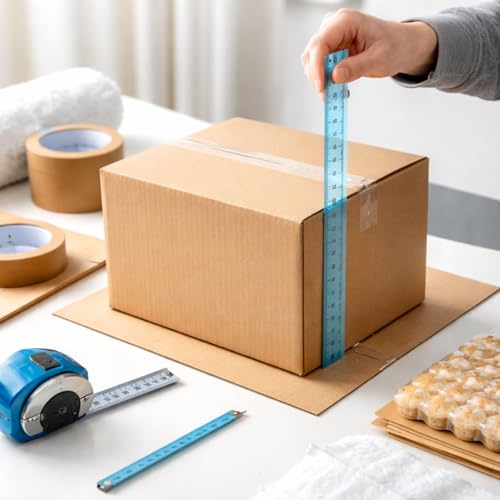 EBOOT 2 Pack Plastic Ruler Straight Clear Measuring Tool, Blue, 12 Inch - color: Blue, size: 12 Inch