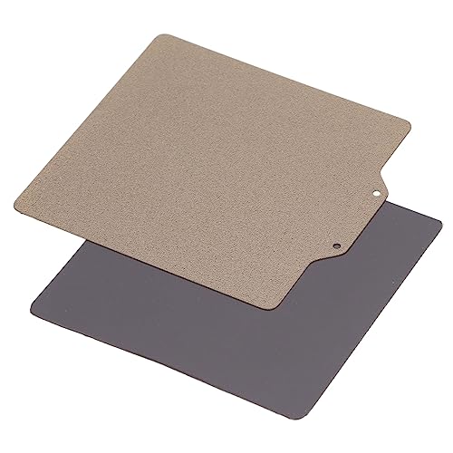 Magnetic PEI Build Plate 280x280mm Double Sided Flexible Steel for 3D Printer Bed Adhesion with M5 Threaded Insert