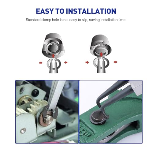 Boatsea 450Pcs Circlip Retaining Ring Kit, 3 Types 18 Sizes Incl External & Internal Circlips - size: E-Clip&External&Internal Retaining 450PCS