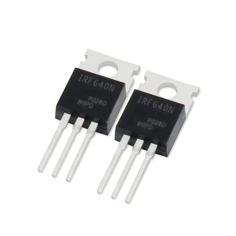 5PCS IRF640 Power N-Channel MOSFET Transistor 55V 110A TO-220 - color: IRF640-TO-220-5pcs