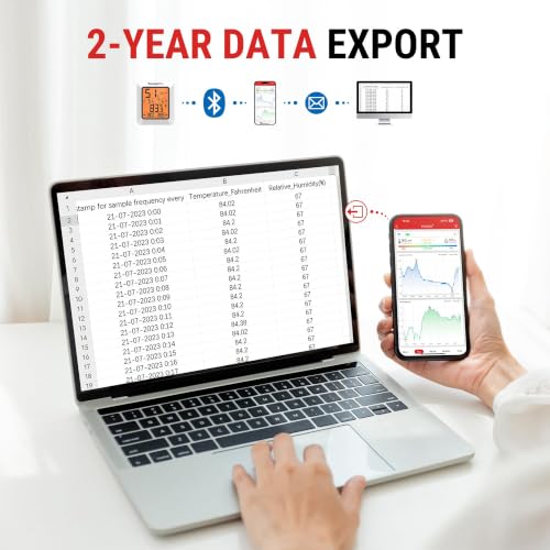TempPro TempAir Bluetooth Hygrometer Thermometer for Greenhouse Up to 260ft - size: Bluetooth