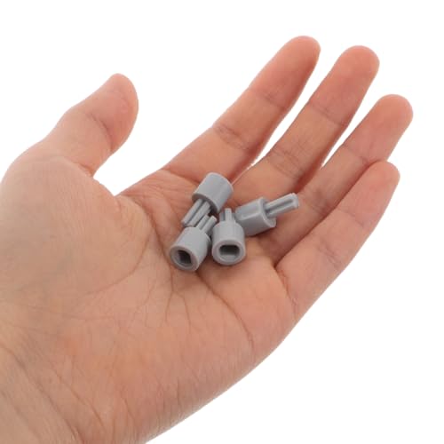 UPKOCH 4pcs Wheel Connectors Compatible with Lego Cross Shaft Coupling Motor Adapter for DIY Robotics Toy Car Wheel Accessories Intelligent Vehicle Parts Robot Chassis Kit Projects