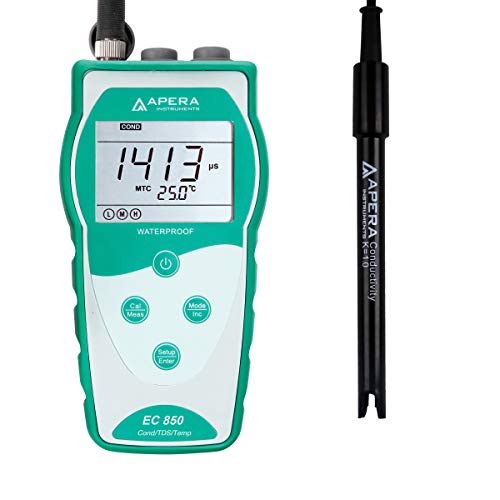 Apera Instruments, LLC-AI5512 Apera Instruments ,LLCValue Series EC850 Portable Handheld Conductivity Meter Kit - style: Conductivity/TDS