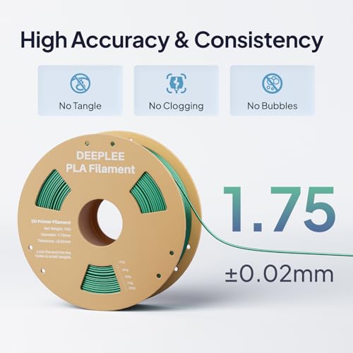 Metallic Gold PLA Filament 1.75mm, 1kg Metal-Like - color: 1*metallic Gold