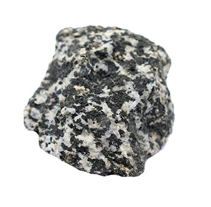 EISCO 6PK Raw Diorite, Igneous Rock Specimens - Approx. 1" - Geologist Selected & Hand Processed - Great for Science Classrooms - Class Pack