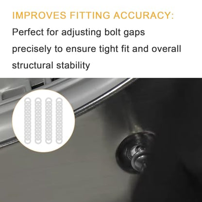 M8 x 14mm 304 Stainless Steel Precision Spacers - size: M8X14
