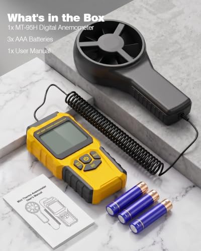 MT-95H Split Thermo Anemometer Wind Speed Gauge
