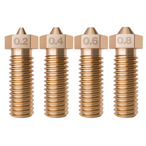 Brass 3D Printing Nozzle Volcano - Variety Pack - size: Variety Pack, style: Volcano