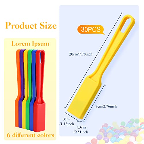 Jerify 30 Pack Magnetic Wands Bulk for Kids, Classroom Magnet, Assorted - color: Red, Orange, Yellow, Green, Blue, Purple