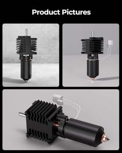 Creality Official Hi Ceramic Hotend Kit, with Quick-swap Nozzle, Supports 300°C High Temperature, High-Speed Printing Replaceable Heating Block Kit for 3D Printer Hi Combo - style: For Hi