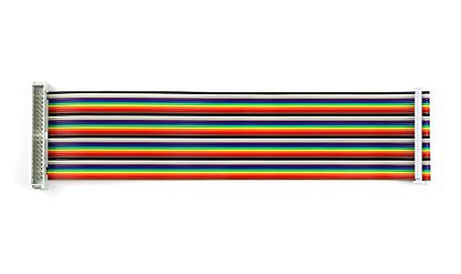 UCTRONICS Male to Female GPIO Ribbon Cable 40pin 8inch Breadboard Jumper Wires for Connection Raspberry Pi 5 3 2 Model B B+ w/ 3.5/5 inch TFT Touch Screen LCD Display - size: U6033