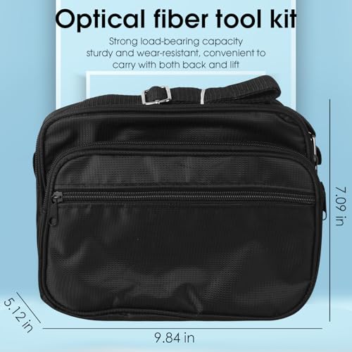 14PC Fiber Optic Cleaning kit, 400x Fiber Optic Microscope, 2.5mm/1.25mm & MPO/MTP Cleaner Pen and Cleaning Box with Replace core