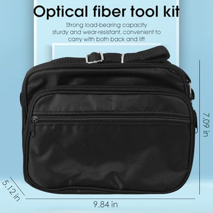 14PC Fiber Optic Cleaning kit, 400x Fiber Optic Microscope, 2.5mm/1.25mm & MPO/MTP Cleaner Pen and Cleaning Box with Replace core