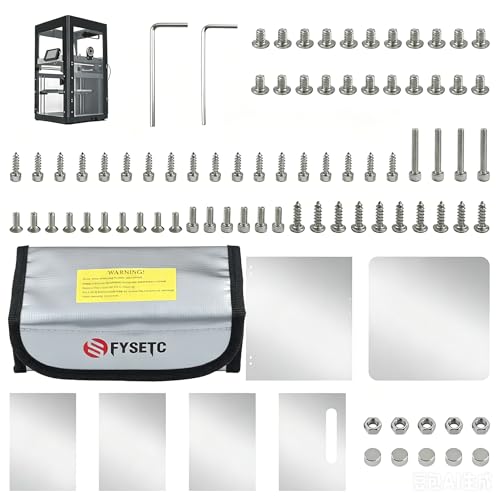 Enclosure Kit and Fireproof Storage Bag for Falshforge AD5X