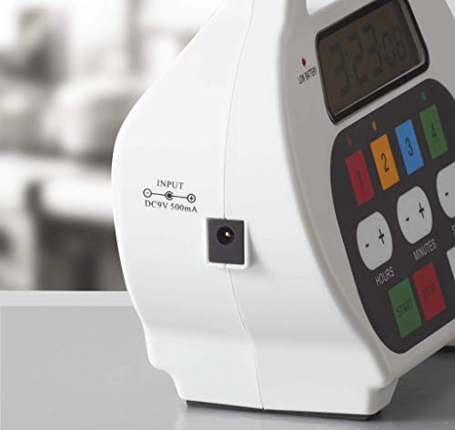 Chef Master 4-Channel Digital Timer, Extended Countdown Display - size: Large