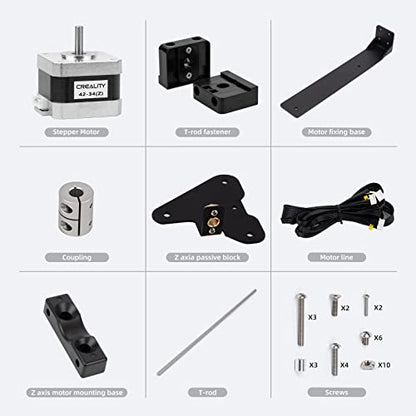 Creality 3D Printer Ender 3 Dual Z-axis Upgrade Kit Bundle with 74Pcs 3D Printing Tool Wrap Kit