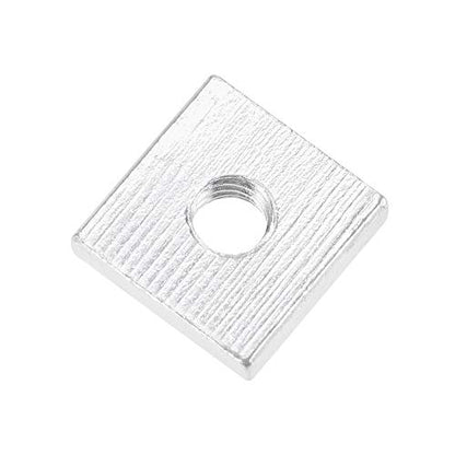 uxcell Square Nuts, M5x13mmx3mm Zinc-Plated Metric Coarse Thread Assortment Kit, 25 Pcs - size: M5x13mmx3mm