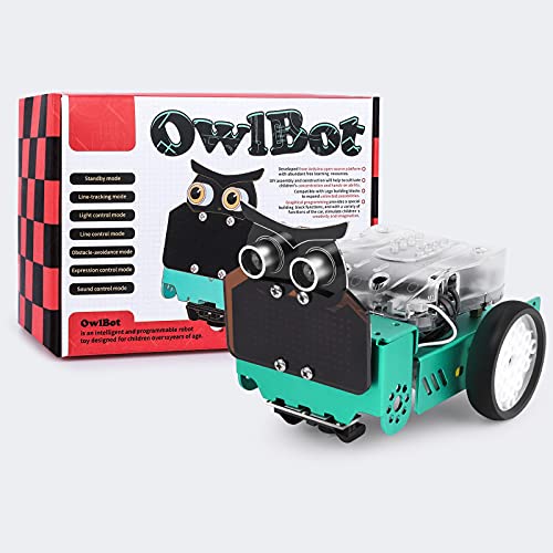 ELEGOO Owl Smart Robot Car Kit for Kids with Nano, Compatible with Arduino