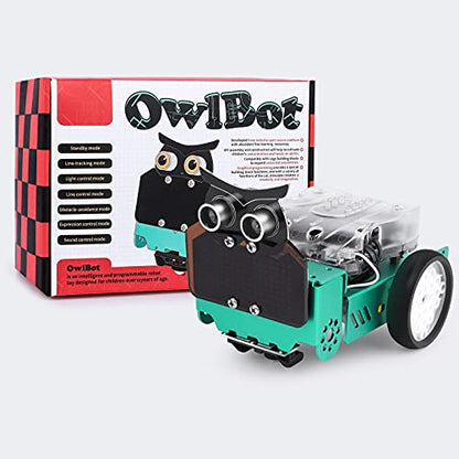 ELEGOO Owl Smart Robot Car Kit for Kids with Nano, Compatible with Arduino
