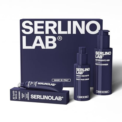 SERLINO LAB essential kit, 3 different items, made in Italy