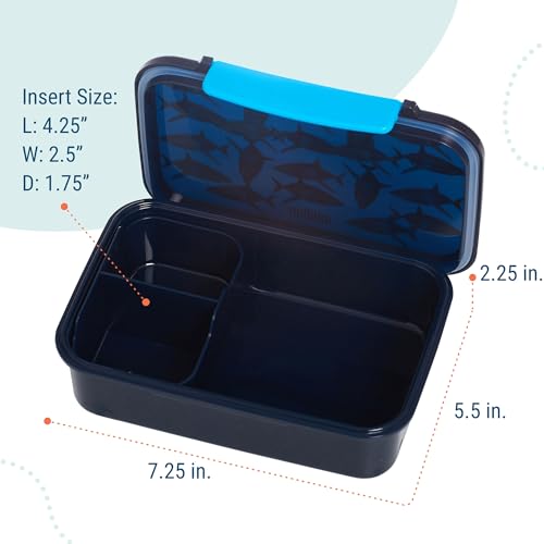 Wildkin Reusable Food Container for Kids – Sharks - color: Sharks