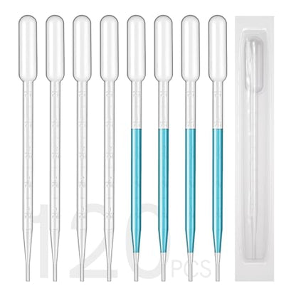 5mL Sterile Transfer Pipettes 120PCS, Vol. 9mL Disposable Pipettes - size: 5ml (Vol. 9mL)
