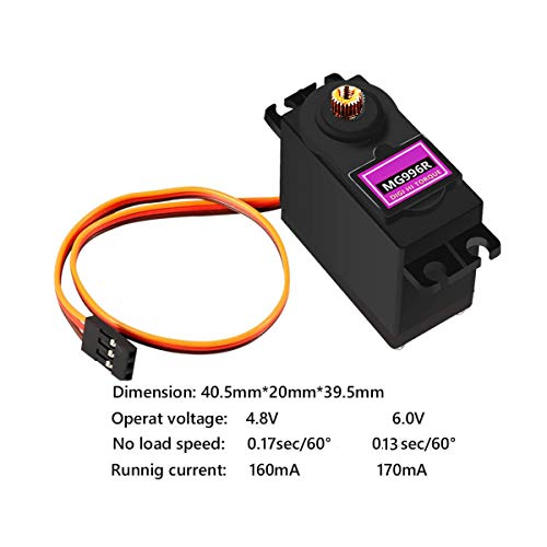 MG996R Digital Servo Motor 4Pack 55g Metal Gear - style: 4PCS MG996R