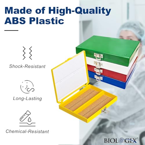 Microscope Slide Box, 100-Place, Cork Lining, 5 Pcs - size: Cork Lining