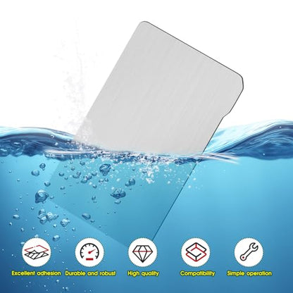 Resin 3D Printer Flex Building Plate，224x129mm Spring Steel Flexible Plate with Soft Magnetic Sheet for ELEGOO Saturn 4 /Saturn 4 Ultra/Saturn 3/Saturn 3 Ultra/Saturn 2 8K2PCS - size: 224x129mm(Saturn 4 /3/2）