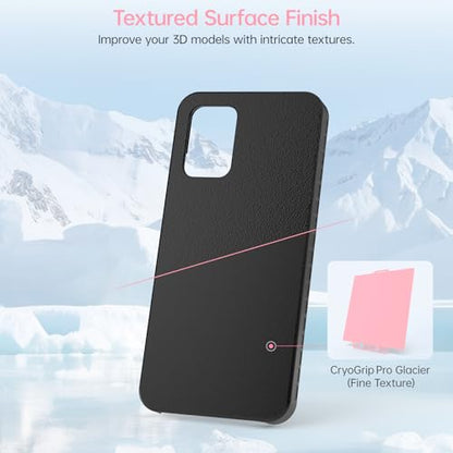 BIQU CryoGrip Pro Glacier Plate for Bambu-Lab X2D,P2S,P1P,P1S,X1C,X1E,A1 - color: Glacier Pink, size: X2D/P2S/P1/X1/A1
