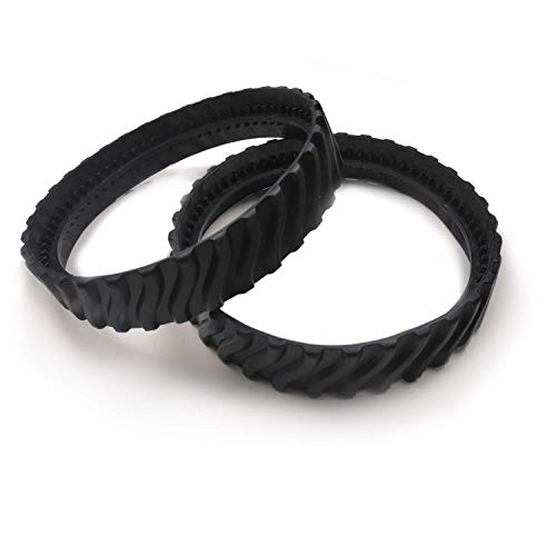AR-PRO 1 Pair R0526100 Exact Track Replacement | Compatible with MX8/MX6 In-Ground Pool Cleaner/Made of Premium, Heavy Duty Rubber - Improving The Parts Life Cycle by 50% - size: 1-Pair Track(R0526100)