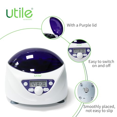 Utile PRP Benchtop Centrifuge Machine LCD Display for Laboratory School