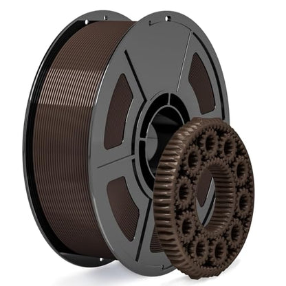 iSANMATE Dark Brown PETG HF Filament 1.75mm 50-400mm/s 1KG Rapid Chocolate - color: Coffee