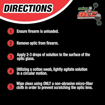 C+H Paragon OLC Optic Lens Cleaner | Red Dot Cleaner for Gun Sights, Optic Lens, and Scopes - style: Optic Cleaner