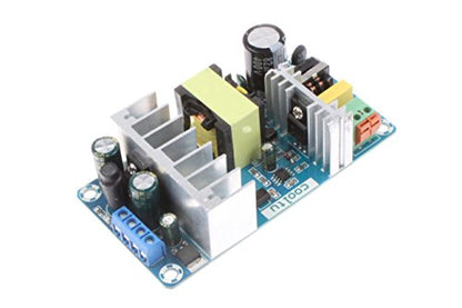 NOYITO AC to DC Power Supply Module DC 24V 4A 12V 1A Dual Output AC 120V 100-260V to 24V 12V 100W Industrial Power Module (Dual Output 24V 4A, 12V 1A, Blue) - size: Dual Output 24V 4A / 12V 1A
