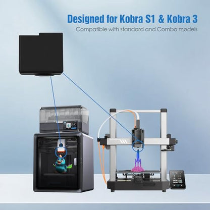 Silicone Socks for Anycubic Kobra S1 / S1 Combo & Kobra 3/3 Combo, High Temperature Resistant Hotend Silicone Covers, 3D Printer Accessories, 6-Pack - color: Kobra 3/S1 Socks